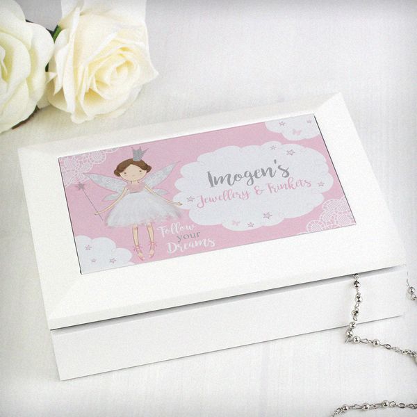 Modal Additional Images for Personalised Fairy Princess Jewellery Box