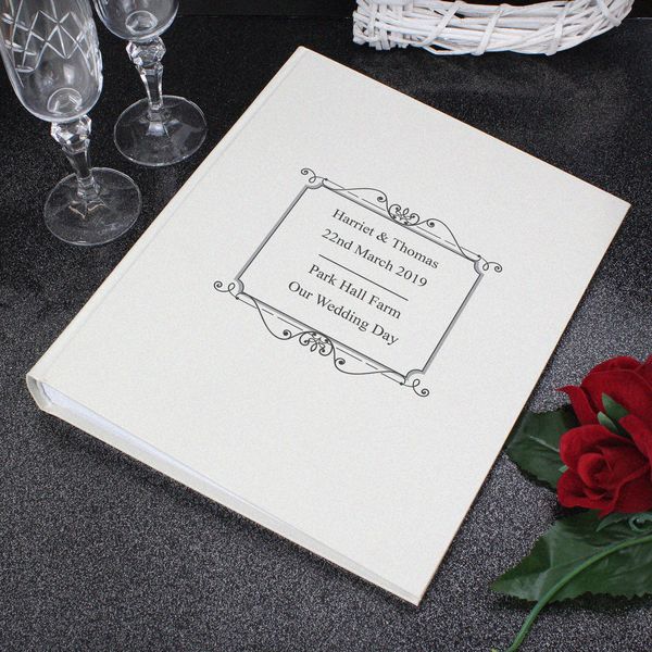 (image for) Personalised Silver Traditional Album