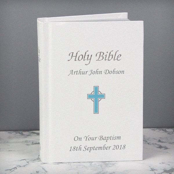 Modal Additional Images for Personalised Blue Cross Bible