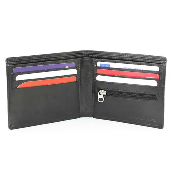 Modal Additional Images for Personalised Message Leather Wallet