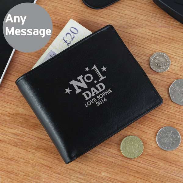 (image for) Personalised No.1 Leather Wallet